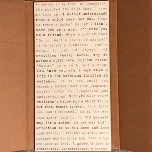 “Mothers” wooden plaque. Great Christmas Gift